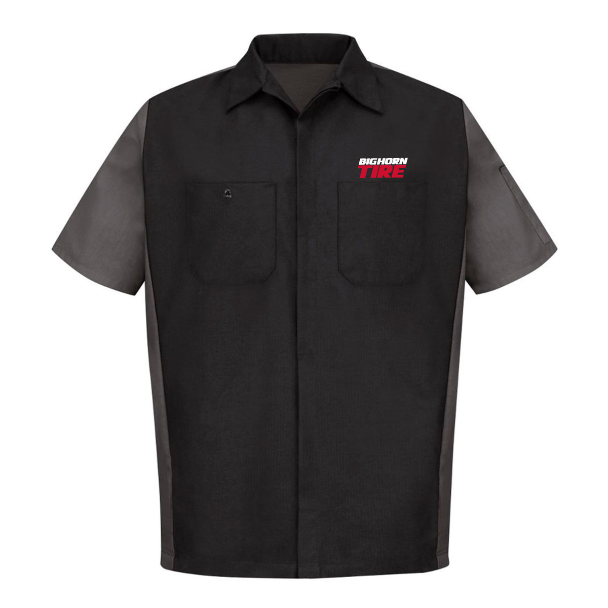 Big Horn Tire - Red Kap - Short Sleeve Automotive Crew Shirt