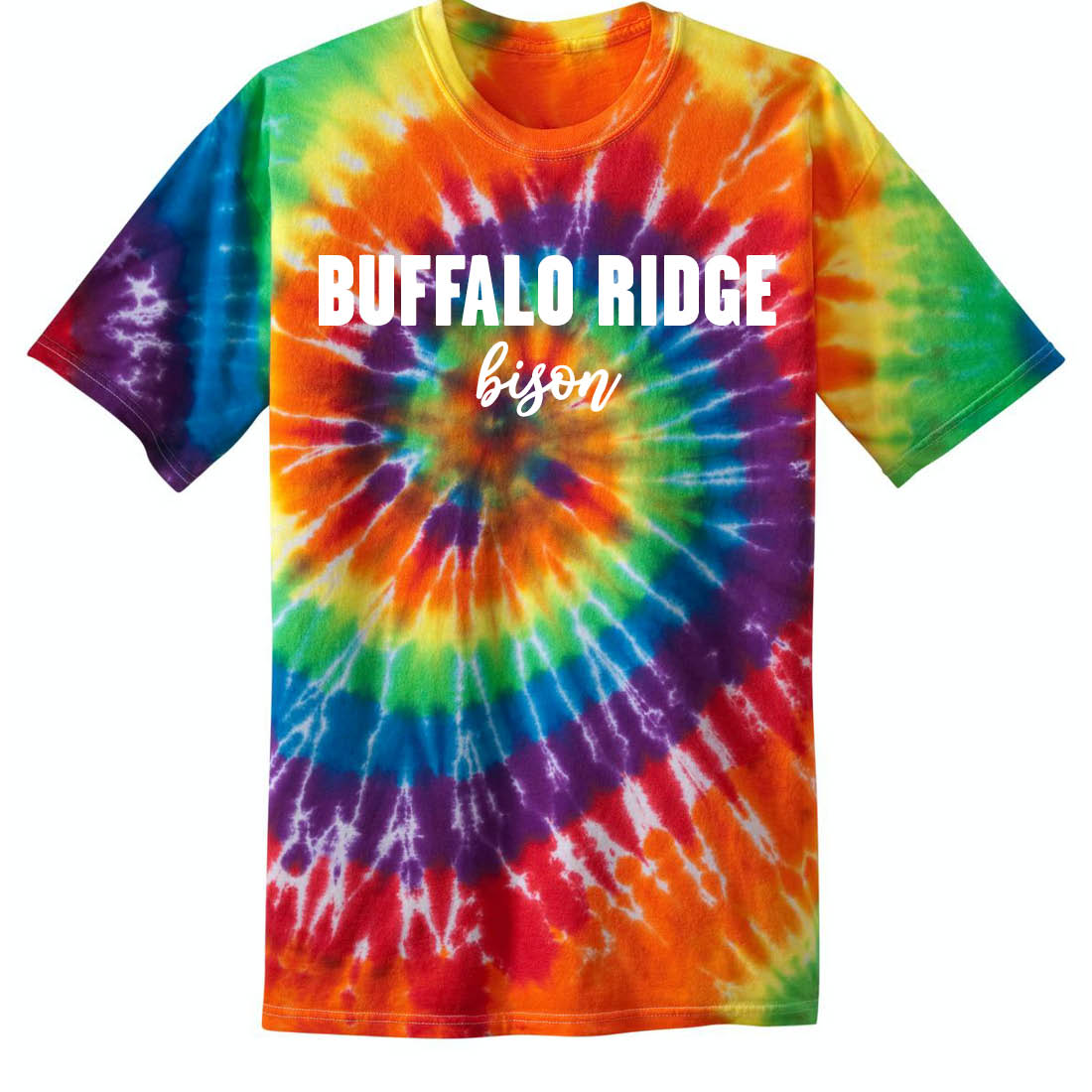 Local Elementary School Rainbow Tie Dye Youth Shirt – That