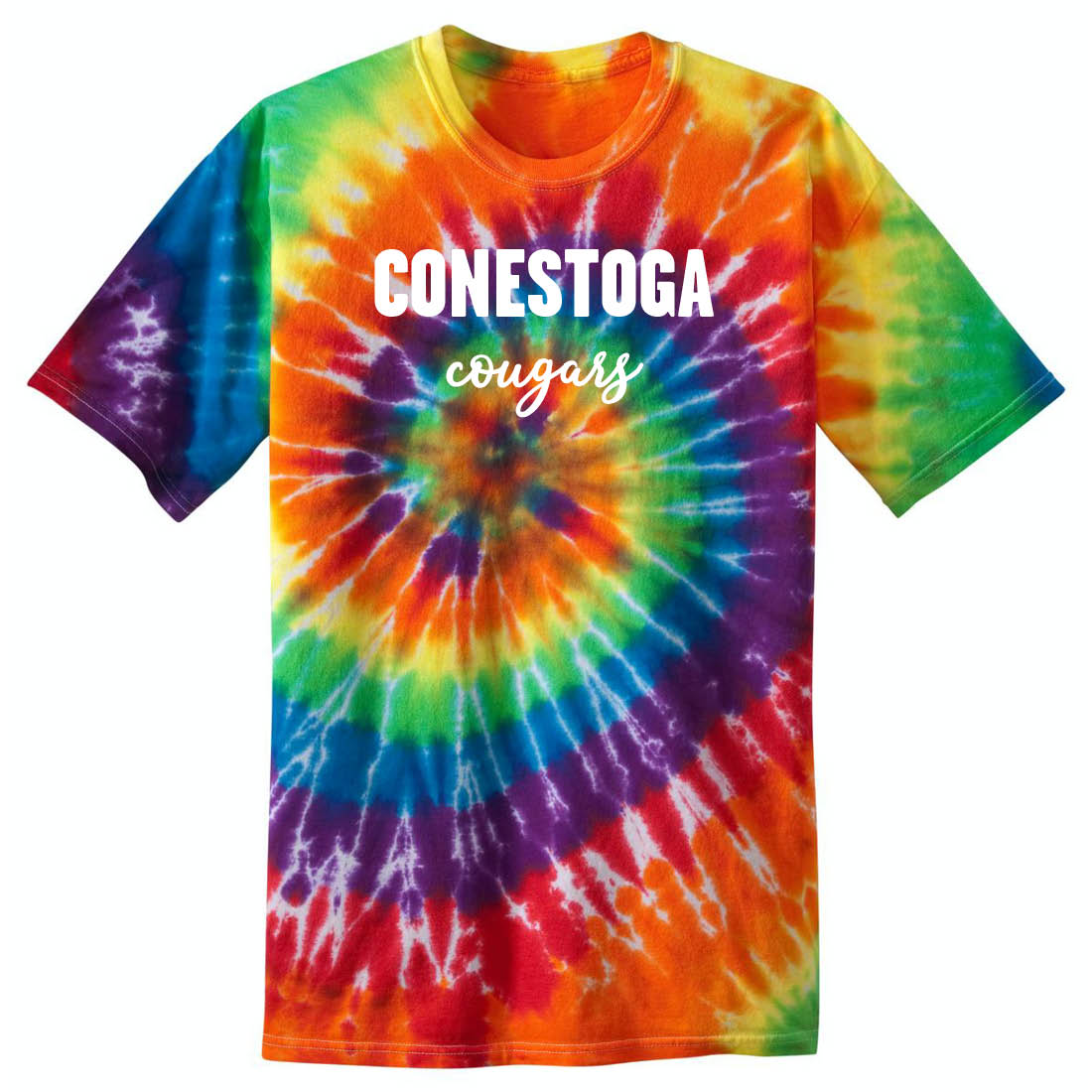 Jersey Cotton Tie-Dye Tee / Pink Tie-Dye / Alanton Elementary School –  Fidgety