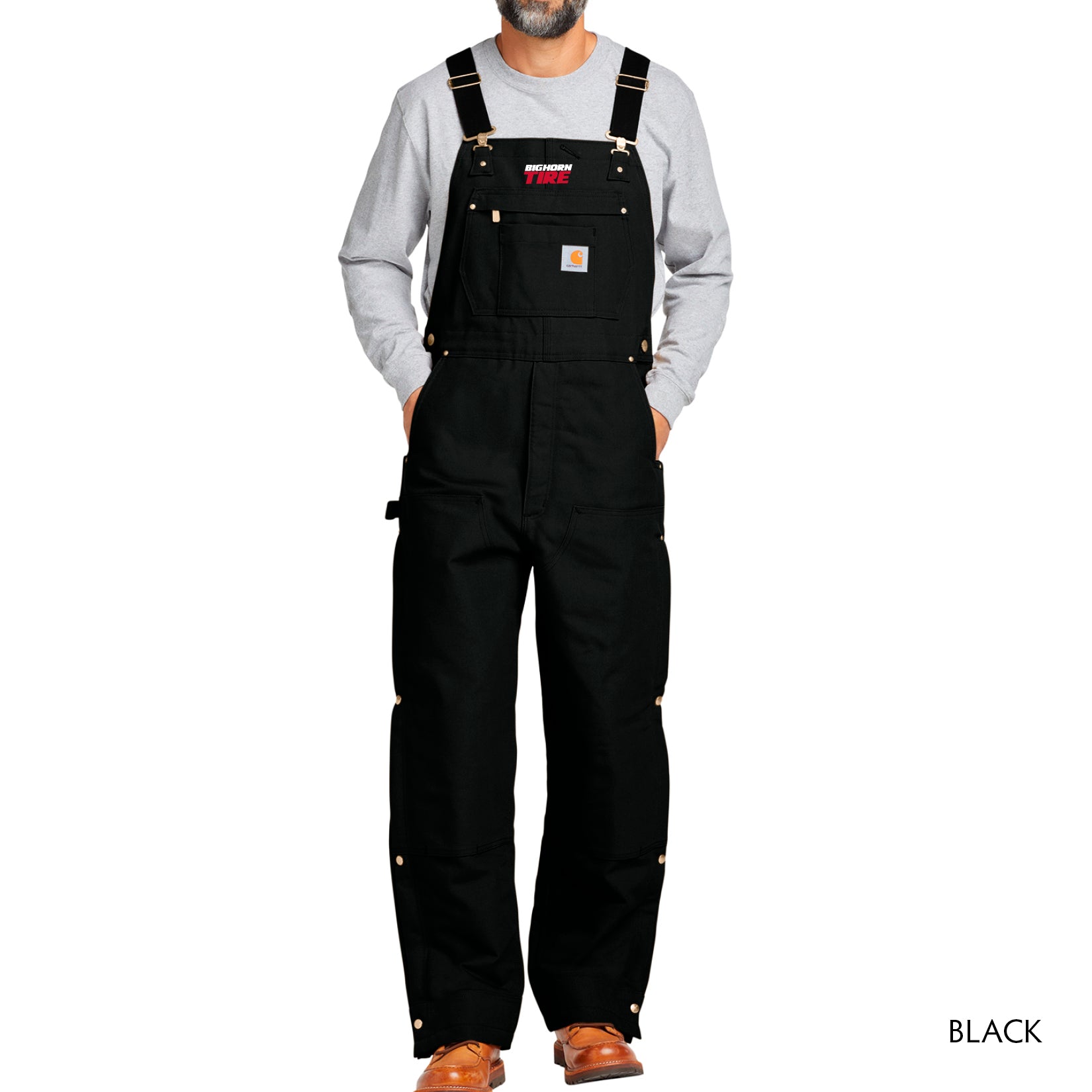 Big Horn Tire - Carhartt® Firm Duck Insulated Bib Overalls – That