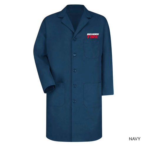 Big Horn Tire - Red Kap - Button Front Lab Coat