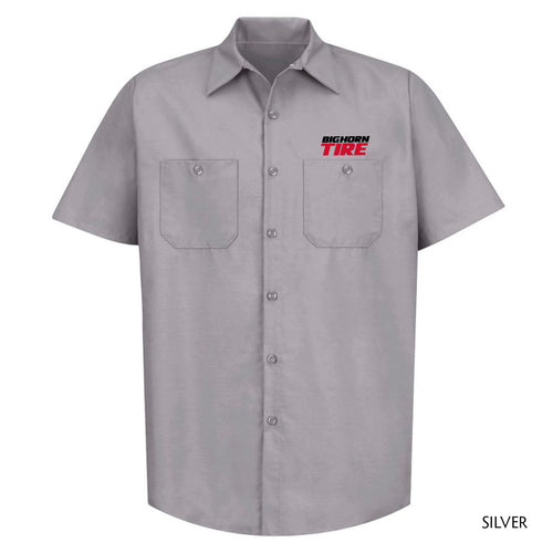 Big Horn Tire - Red Kap - Industrial Short Sleeve Work Shirt