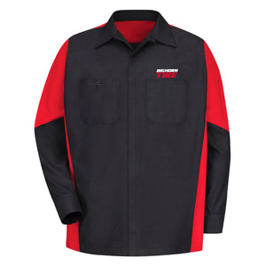 Big Horn Tire - Red Kap - Long Sleeve Automotive Crew Shirt