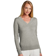 Brooks Brothers® Women’s Cotton Stretch V-Neck Sweater – First National Bank