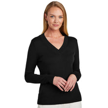 Brooks Brothers® Women’s Cotton Stretch V-Neck Sweater – First National Bank