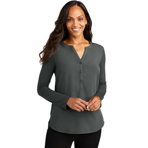 Port Authority® Ladies Concept Henley Tunic – First National Bank