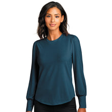 Mercer+Mettle® Women’s Stretch Jersey Long Sleeve Blouson Top