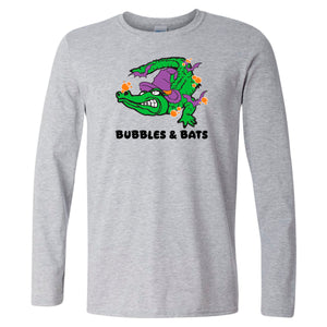 Gillette Swim Team – Bubbles & Bats Long Sleeve Tee
