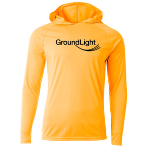 Ground Light Bahama Performance Hooded Long Sleeve T-Shirt