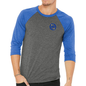 Hoskinson Contracting - BELLA+CANVAS ® Unisex 3/4-Sleeve Baseball Tee