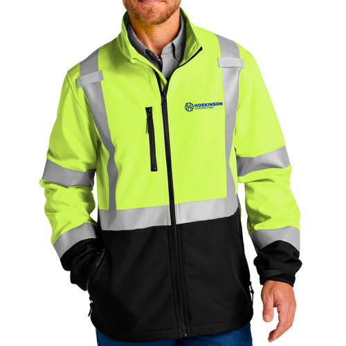 Hoskinson Contracting - CornerStone® ANSI 107 Class 3 Soft Shell Jacket