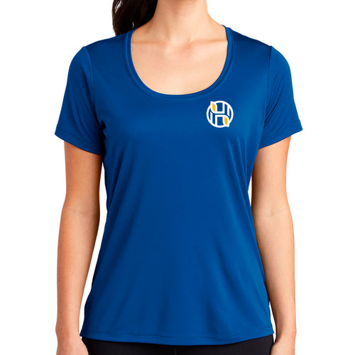 Hoskinson Contracting - Sport-Tek® Women's Posi-UV® Pro Scoop Neck Tee