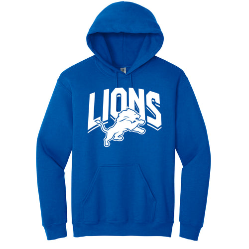 Lions – Gildan® - Adult Heavy Blend™ Hooded Sweatshirt
