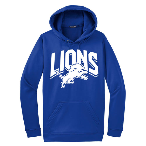Lions – Sport-Tek® Youth Sport-Wick® Fleece Hooded Pullover