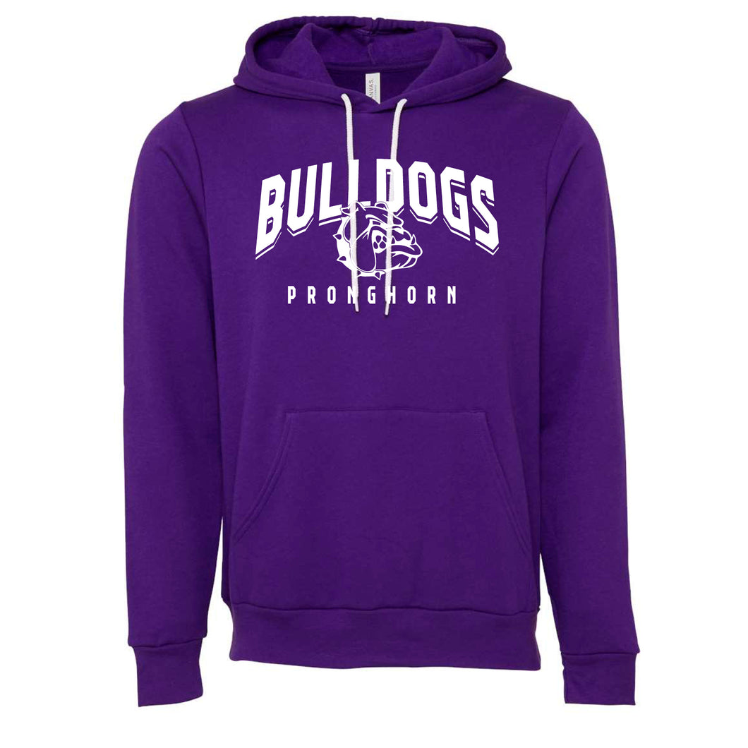 Pronghorn Elementary Bulldogs - Adult Hoodie