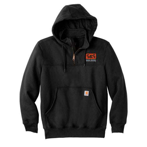 S&S Builders - Carhartt® Rain Defender® Paxton Heavyweight Hooded Zip Mock Sweatshirt