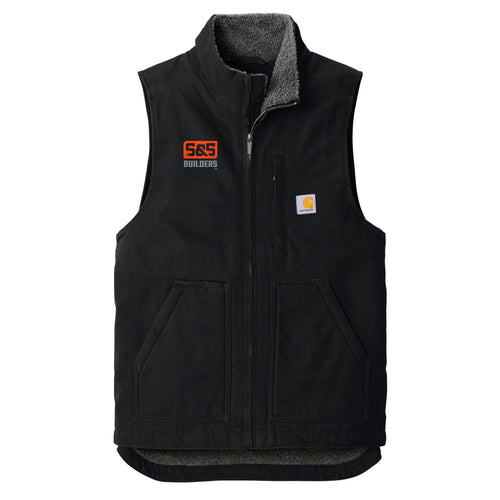 S&S Builders - Carhartt® Sherpa-Lined Mock Neck Vest