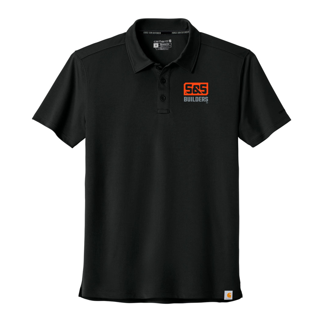 S&S Builders - Carhartt Force® Sun Defender™ Polo