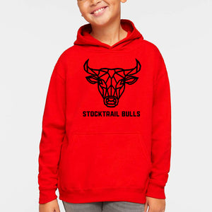 Stocktrail Bulls - Bella+Canvas Youth Hooded Sweatshirt