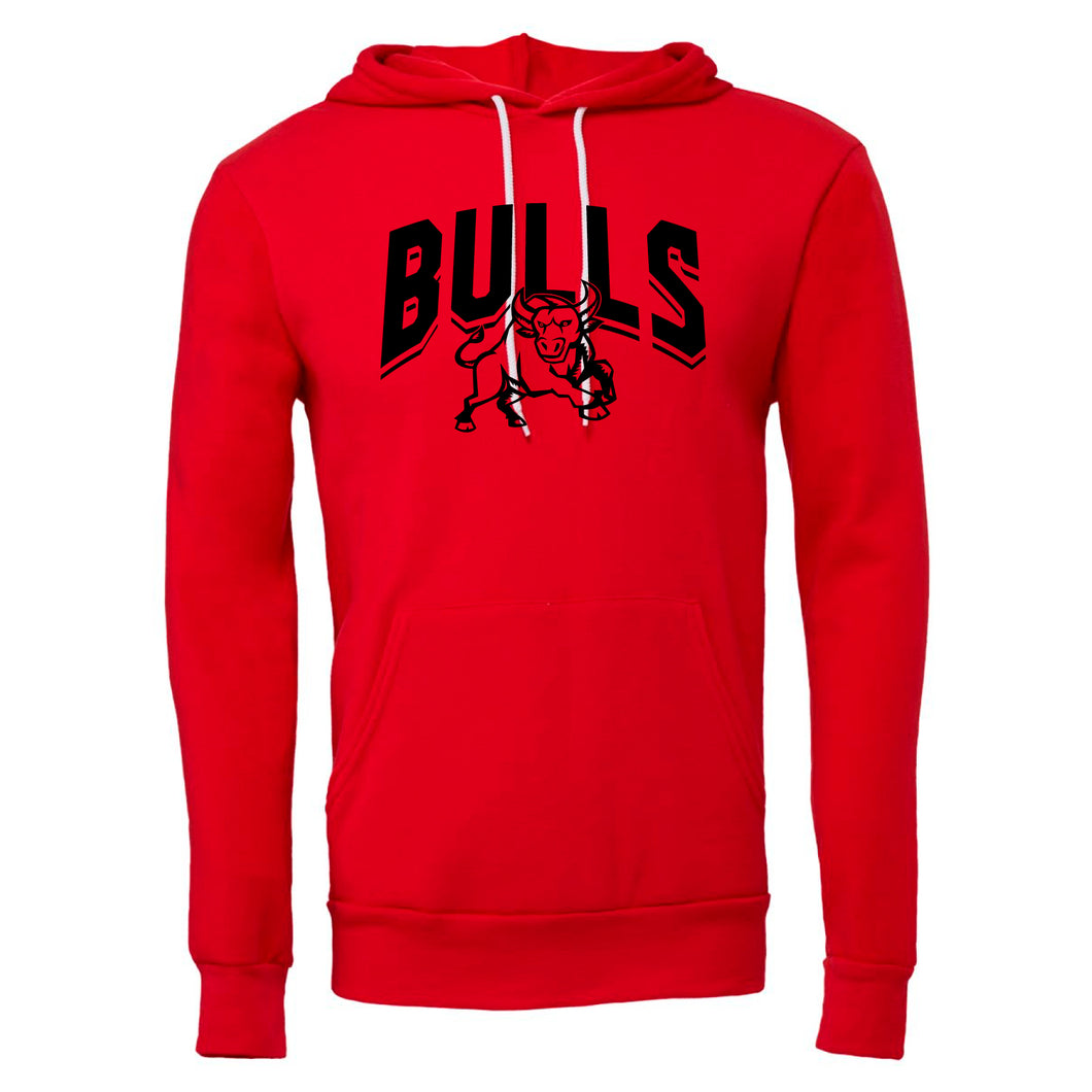 Stocktrail Bulls - Bella+Canvas Hooded Sweatshirt