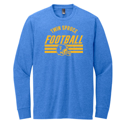 Twin Spruce Football Adult Unisex Long Sleeve TEE