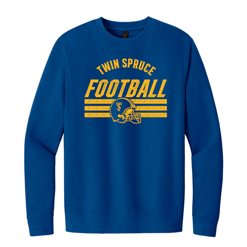 Twin Spruce Football Adult Unisex Crewneck