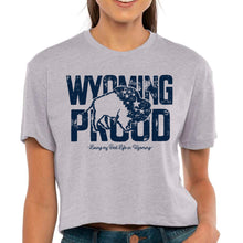 Wyoming Proud Buffalo Women's Crop Top