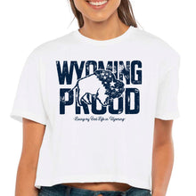 Wyoming Proud Buffalo Women's Crop Top