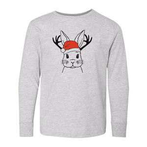 Christmas Jackalope Youth T-Shirt {PRE-ORDER}