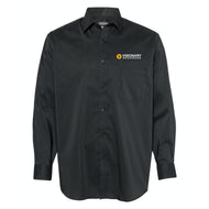 Visionary Broadband - Van Heusen - Black Collar Shirt
