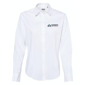 Mammoth Networks - Van Heusen - White Women's Collar Shirt