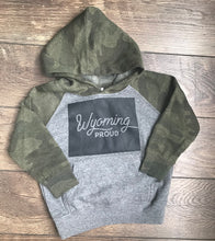 Camo Wyoming Proud Toddler Hooded Sweatshirt