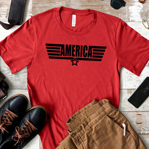 America - Top Gun Graphic T-shirt