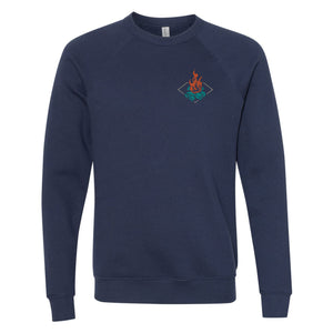 Life is Better by the Campfire Navy Crewneck Sweatshirt