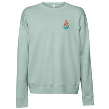 Life is Better by the Campfire Dusty Blue Crewneck Sweatshirt