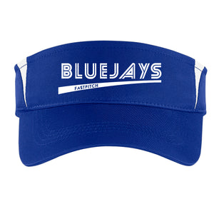 Blue Jays Fastpitch – Sport-Tek® Dry Zone® Colorblock Visor