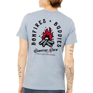 Bonfires & Buddies Crew T-Shirt