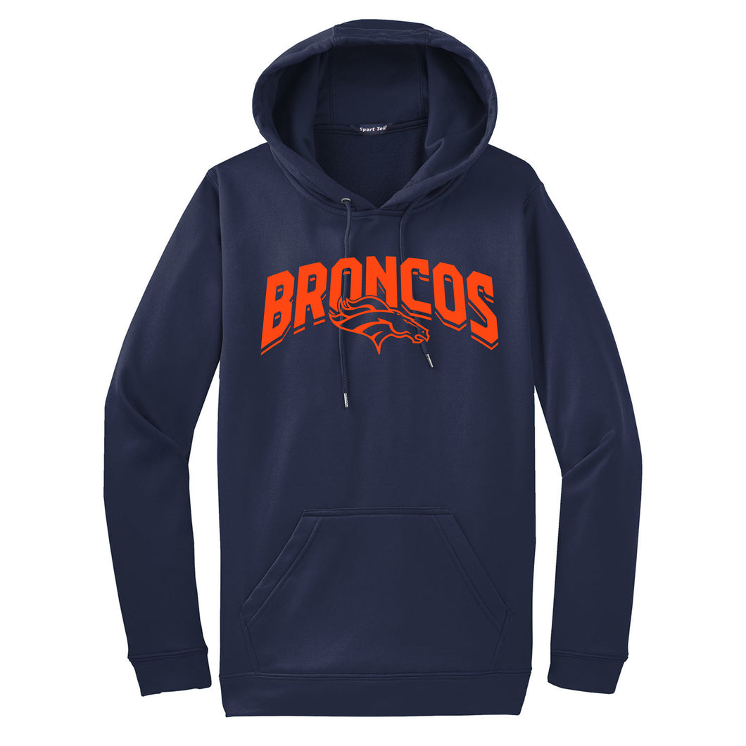 Broncos – Sport-Tek® Adult Sport-Wick® Fleece Hooded Pullover