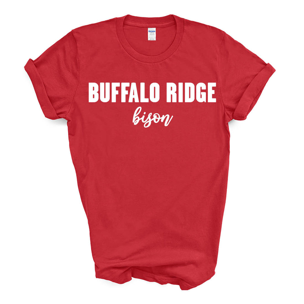 Buffalo Ridge Elementary Bison Tee
