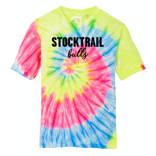 Local Elementary School Neon Tie Dye Youth Shirt