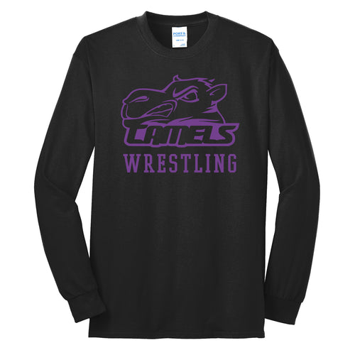 2022 State Camels Wrestling - Long Sleeve Core Blend Tee
