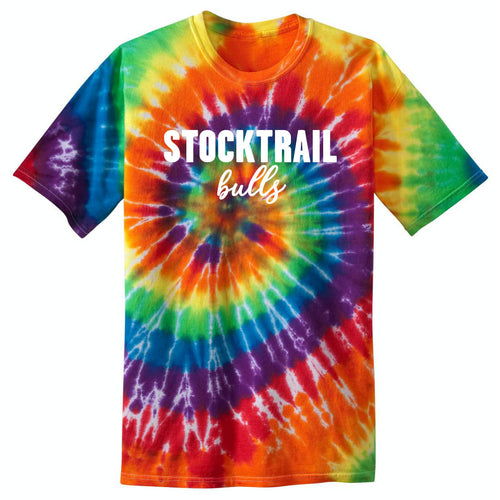 Local Elementary School Rainbow Tie Dye Youth Shirt