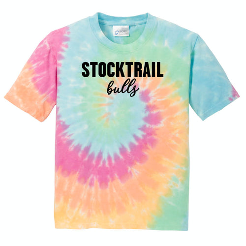 Local Elementary School Pastel Tie Dye Youth Shirt