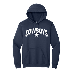 Cowboys – Gildan® - Adult Heavy Blend™ Hooded Sweatshirt