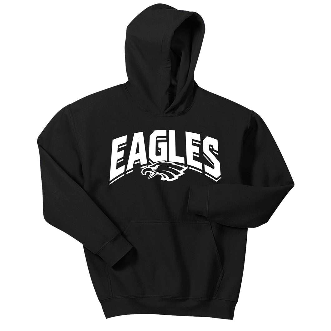 Eagles – Gildan® - Youth Heavy Blend™ Hooded Sweatshirt