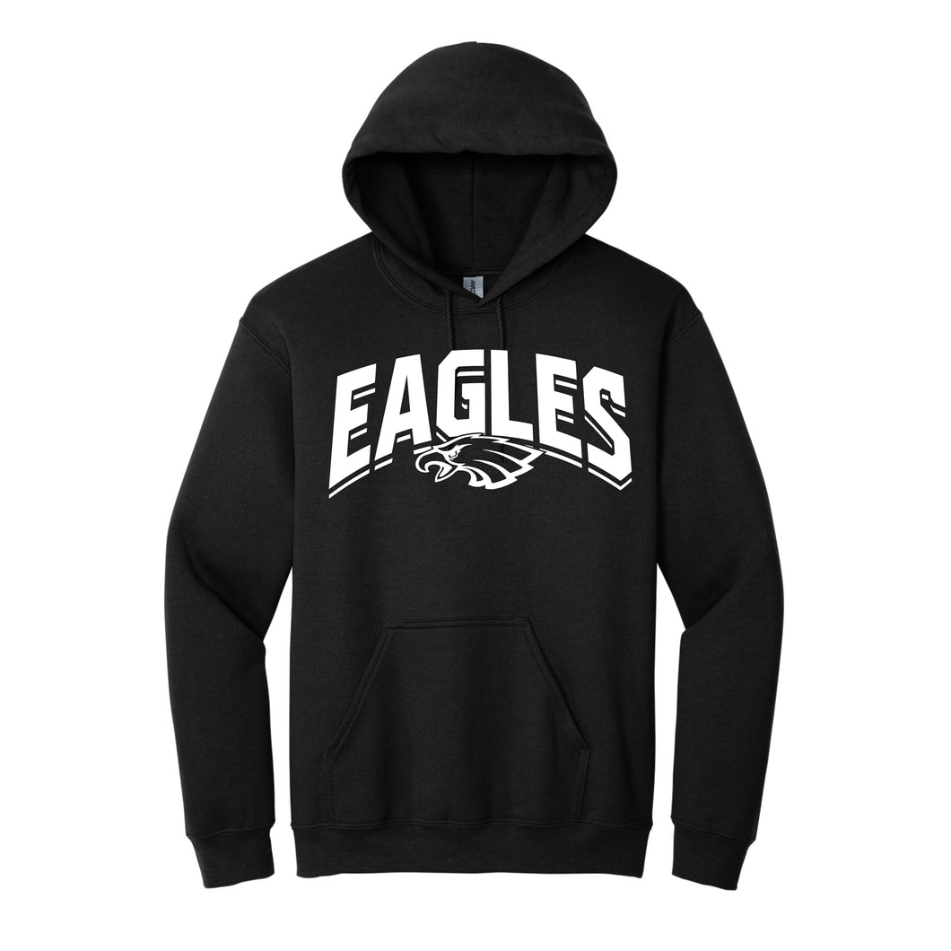 Eagles – Gildan® - Adult Heavy Blend™ Hooded Sweatshirt