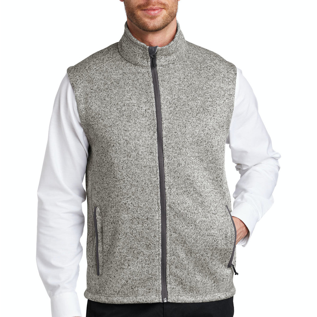 {NEW 2020} Port Authority ® Sweater Fleece Vest – First National Bank