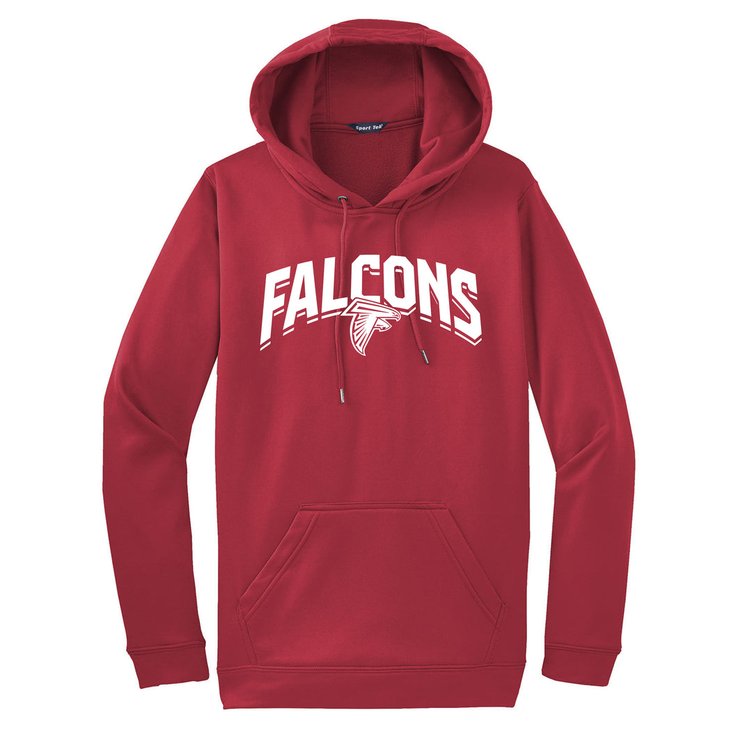 Falcons – Sport-Tek® Adult Sport-Wick® Fleece Hooded Pullover