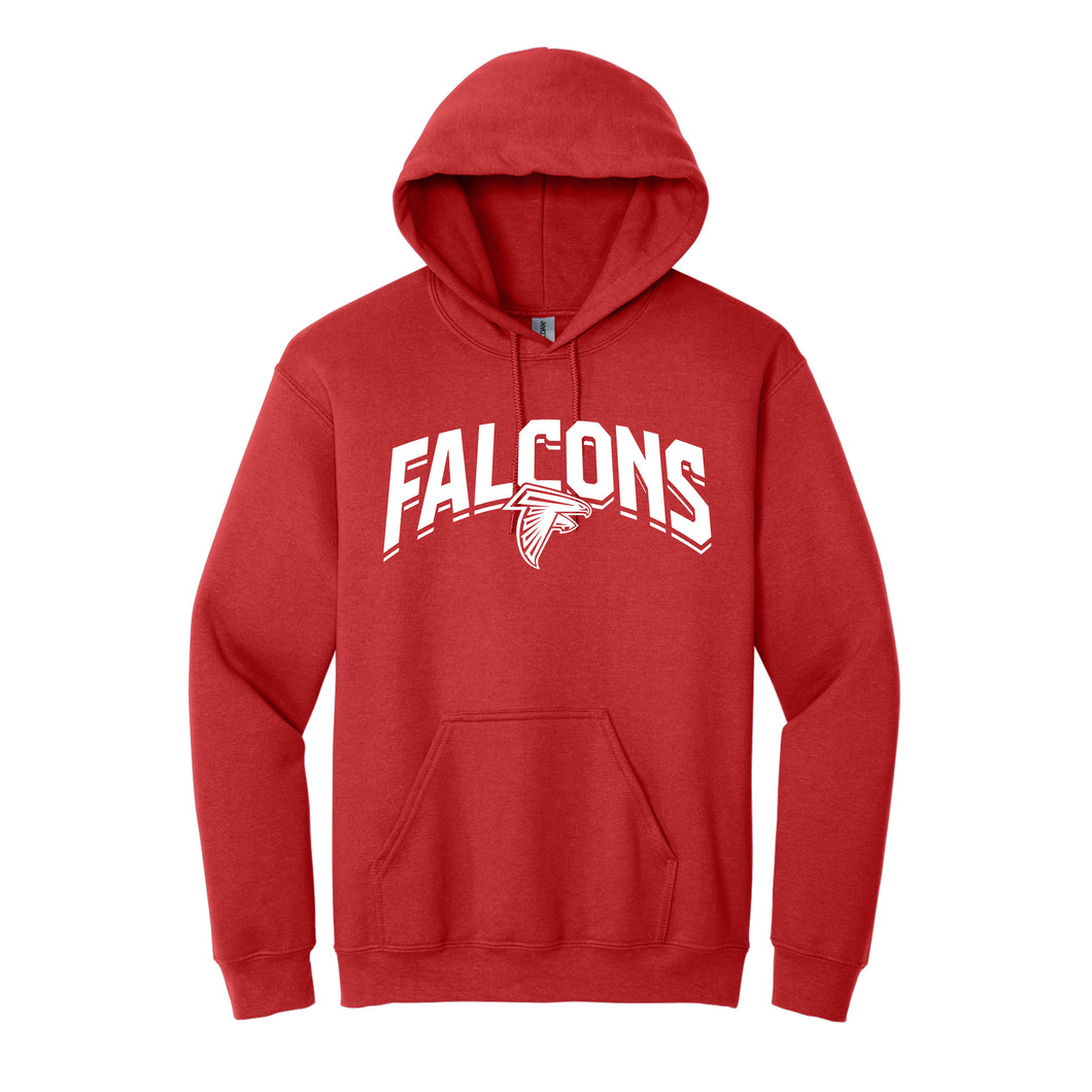 Falcons – Gildan® - Adult Heavy Blend™ Hooded Sweatshirt