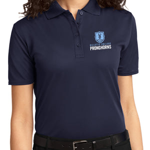 Gillette College Pronghorns Port Authority® Ladies Dry Zone® Ottoman Polo